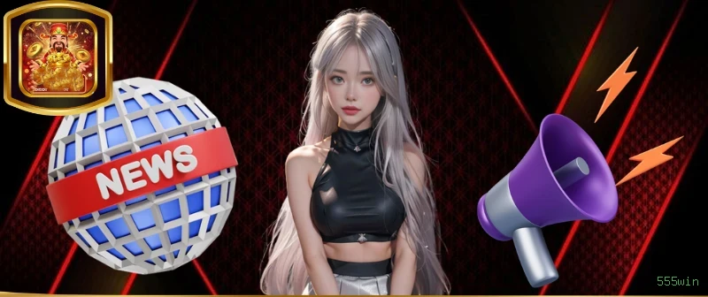 Imagem promocional da 555win mostrando a plataforma e suas vantagens